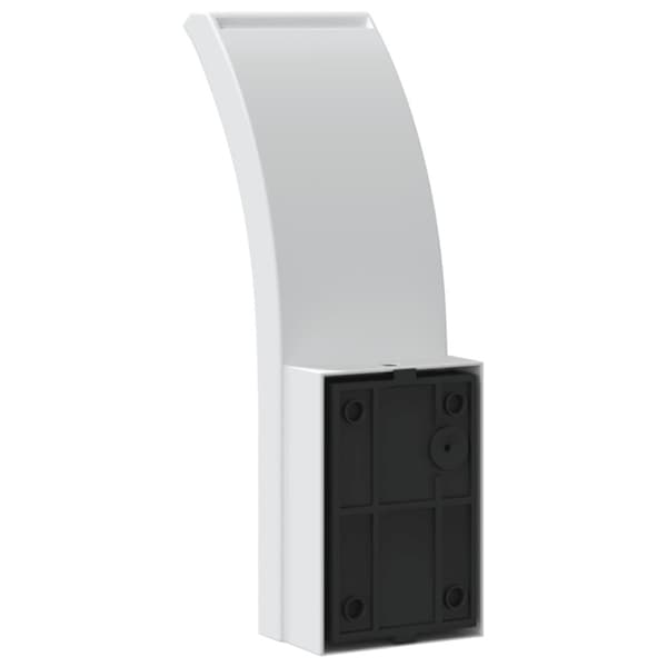 Utomhusvägglampa LED vit gjuten aluminium