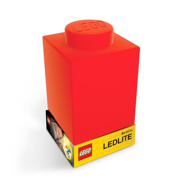 Lego Silcone Led Nightlight Red