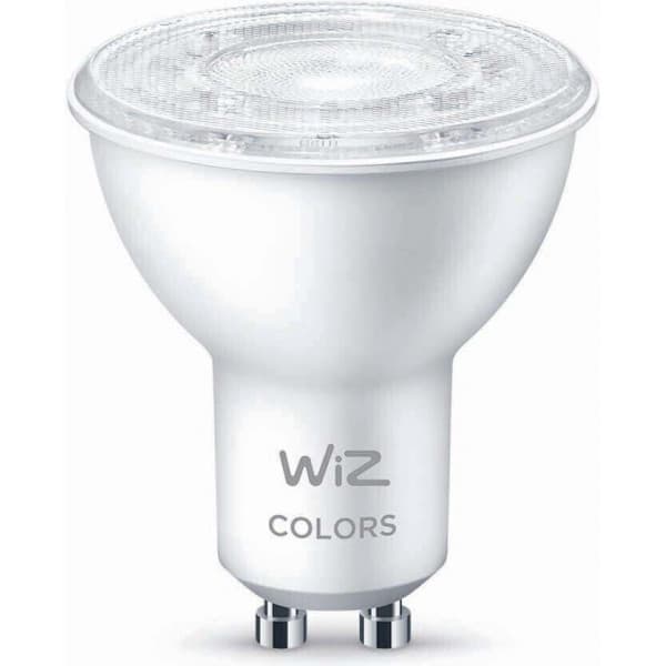 WiZ smart spotlight, GU10, RGBW - alla färger och nyanser av vitt ljus, Wi-Fi, 345 lm