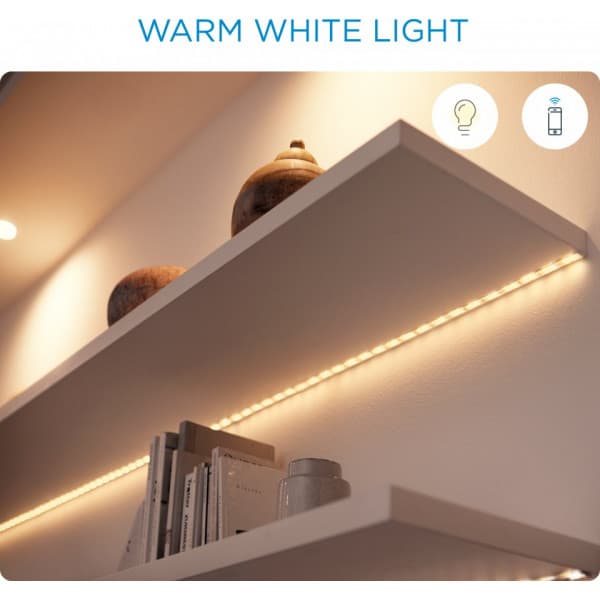 WiZ smartlampa, E27, vita ljusnyanser, Wi-Fi, 2700-6500 K, 806 lm