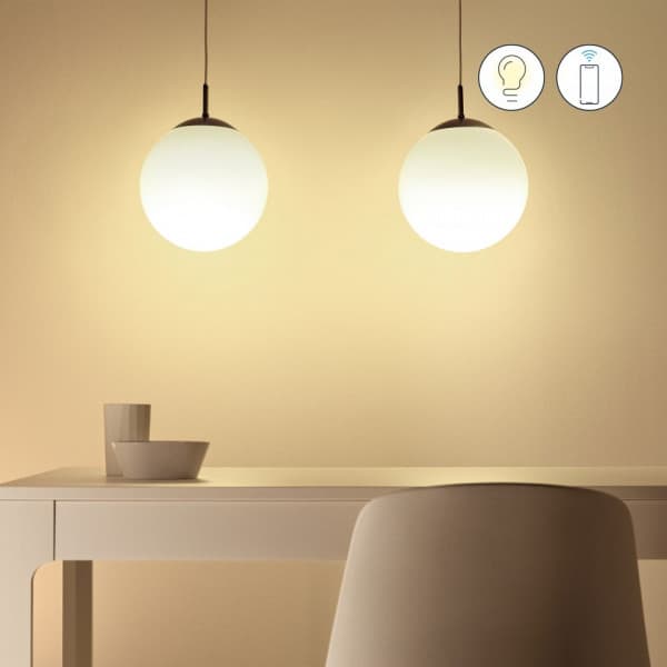 WiZ smartlampa, E27, vita ljusnyanser, Wi-Fi, 2700-6500 K, 806 lm