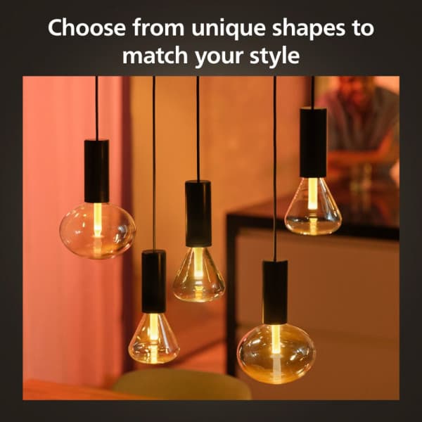 Philips Hue Lightguide Globe -smartlampa, E27, G125