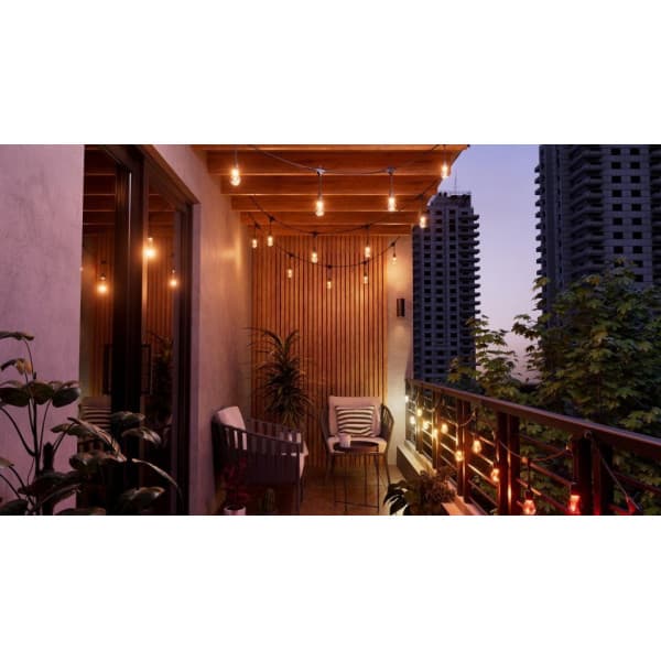 Nanoleaf Essentials Matter Outdoor String Light valonauha, aloituspakkaus, 30 m