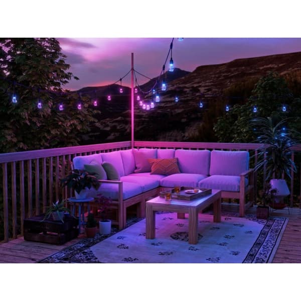 Nanoleaf Essentials Matter Outdoor String Light valonauha, aloituspakkaus, 30 m