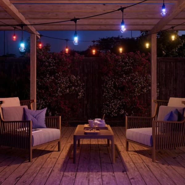 Nanoleaf Essentials Matter Outdoor String Light valonauha, aloituspakkaus, 30 m