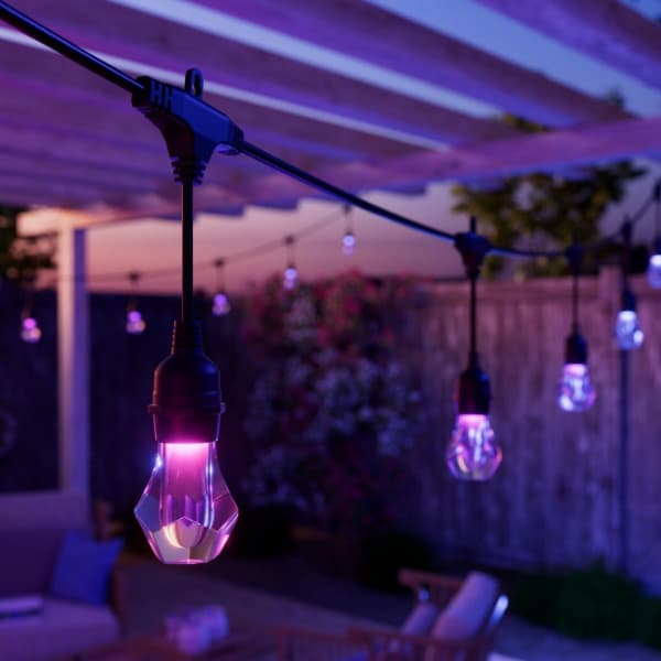 Nanoleaf Essentials Matter Outdoor String Light valonauha, aloituspakkaus, 30 m