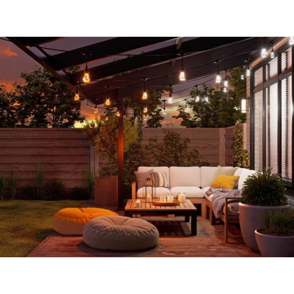 Nanoleaf Essentials Matter Outdoor String Light valonauha, aloituspakkaus, 30 m
