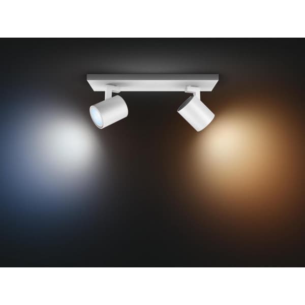 Philips Hue Runner hvid ambiance -smart spotlights, 2-delt, hvid, BT, 2 x 4,2 W