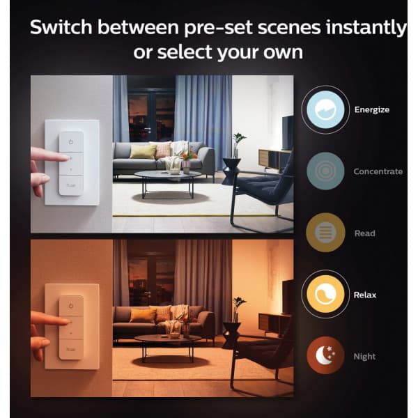 Philips Hue Runner hvid ambiance -smart spotlights, 2-delt, hvid, BT, 2 x 4,2 W