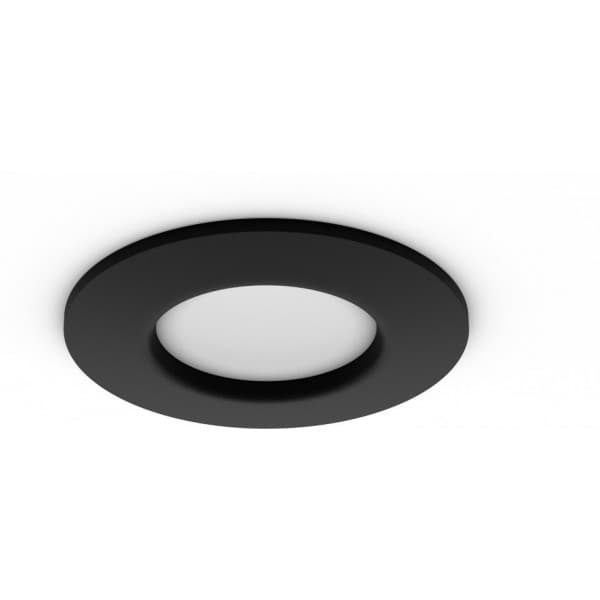 Philips Hue Slim Recessed Light S - indbygget spotlights, 90 mm, sort