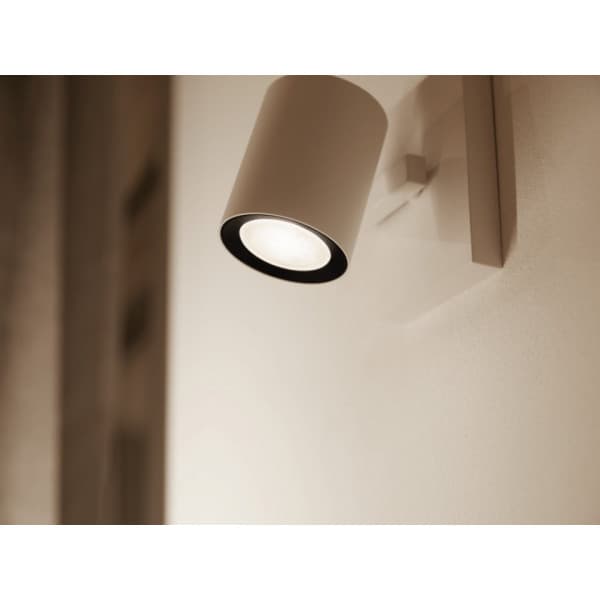 Philips Hue - LED-smartpære, BT, Hvid, GU10, 4,2 W, 2-pak