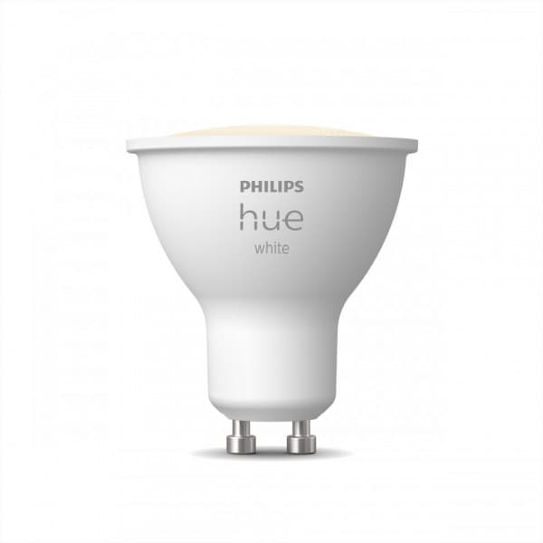 Philips Hue -LED-smartpære, BT, Hvid, GU10, 4,2 W, 1-pak