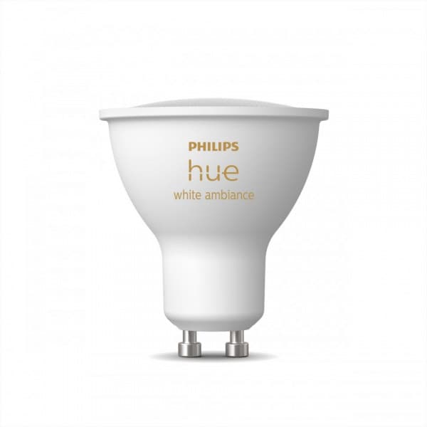 Philips Hue LED-smartlampa, BT, White ambiance, GU10, 4,2 W, 1-pack