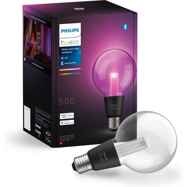 Philips Hue Lightguide Globe -smartlampe, E27, G95