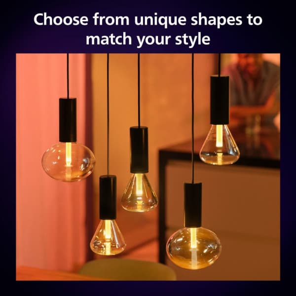 Philips Hue Lightguide Globe -smartlampe, E27, G95