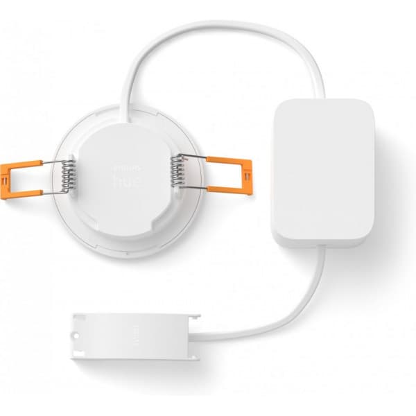Philips Hue Slim Recessed Light S - inbyggd spotlights, 90 mm, vit