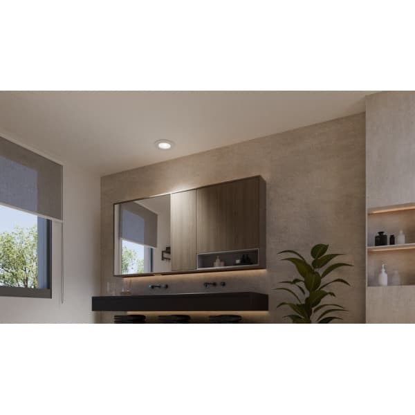 Philips Hue Slim Recessed Light S - inbyggd spotlights, 90 mm, vit