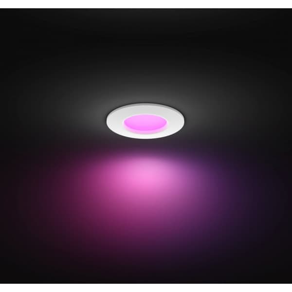 Philips Hue Slim Recessed Light S - inbyggd spotlights, 90 mm, vit