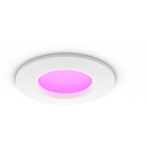 Philips Hue Slim Recessed Light S - inbyggd spotlights, 90 mm, vit