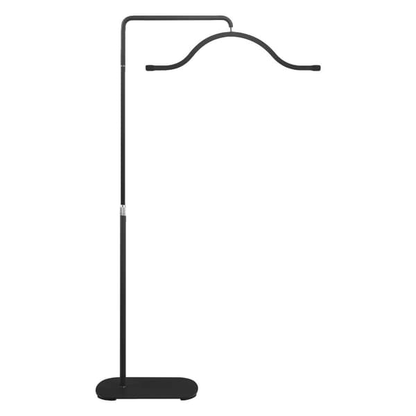 Valokuvaus LED-renkaisvalaisin, säädettävä korkeus 101 cm - 171 cm, kaksivärilämpötila 3200-5600K,Vaaleanpunainen Musta