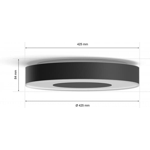 Philips Hue Infuse L -smart taklampa, svart