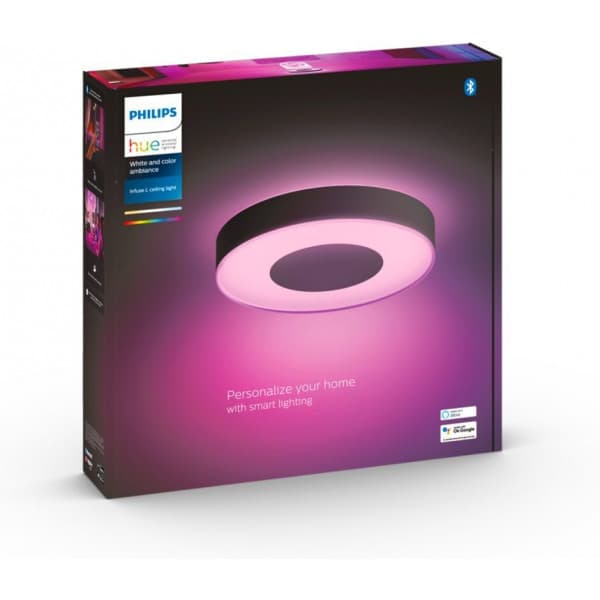 Philips Hue Infuse L -smart taklampa, svart
