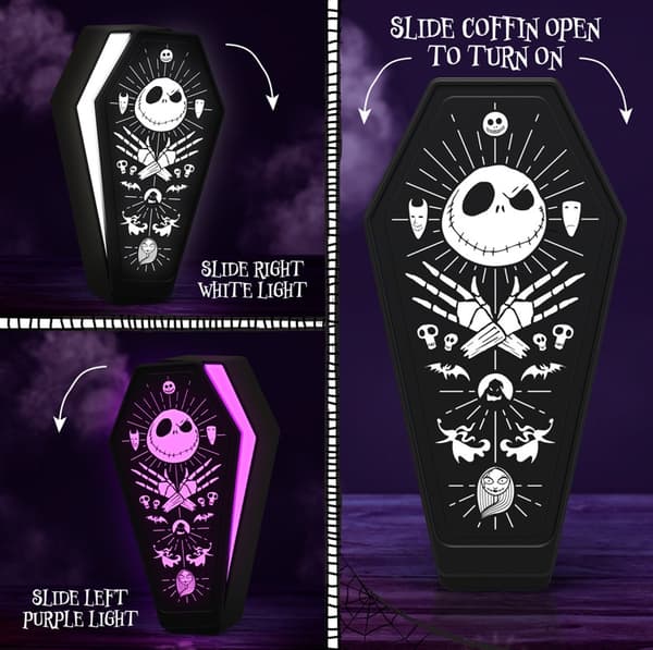 Paladone Nightmare Before Christmas Coffin 3d Light