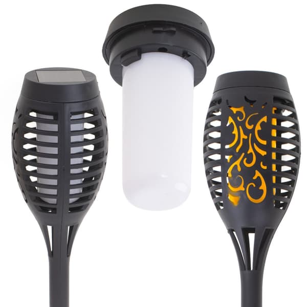 Aurinkolamput puutarha taskulamput 12LED 4 kpl.