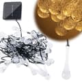 Miniatyrbillede 8 af 8: Solar havelamper, dråber, 6,5 m, 30 LED, varm hvid