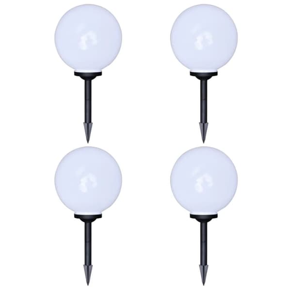 Utomhuslampor 4 st LED 30 cm med markspett