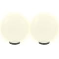 Miniatyrbild 3 av 6: Globlampa LED set 2 st sfäriska 30 cm PMMA