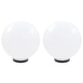 Miniatyrbild 2 av 6: Globlampa LED set 2 st sfäriska 30 cm PMMA
