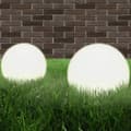 Miniatyrbild 1 av 6: Globlampa LED set 2 st sfäriska 30 cm PMMA
