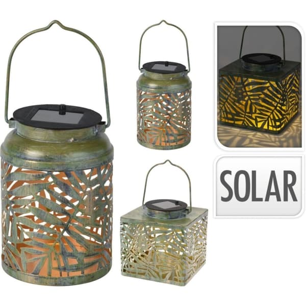 Solar Lantern Metal 2 forskellige versioner
