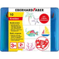 Miniatyrbillede 1 af 4: Eberhard Faber EF-524110 Badekridt 10 stk. Opbevaringsboks Inkl. 5 mønstre