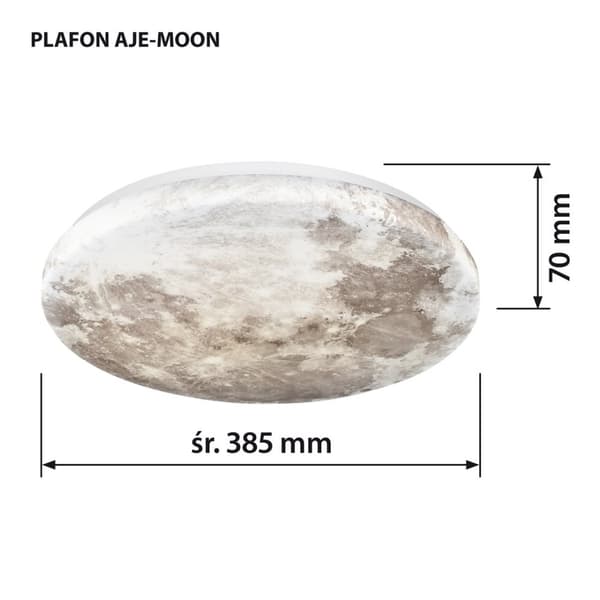 Activejet LED loftlampe AJE-MOON 24W