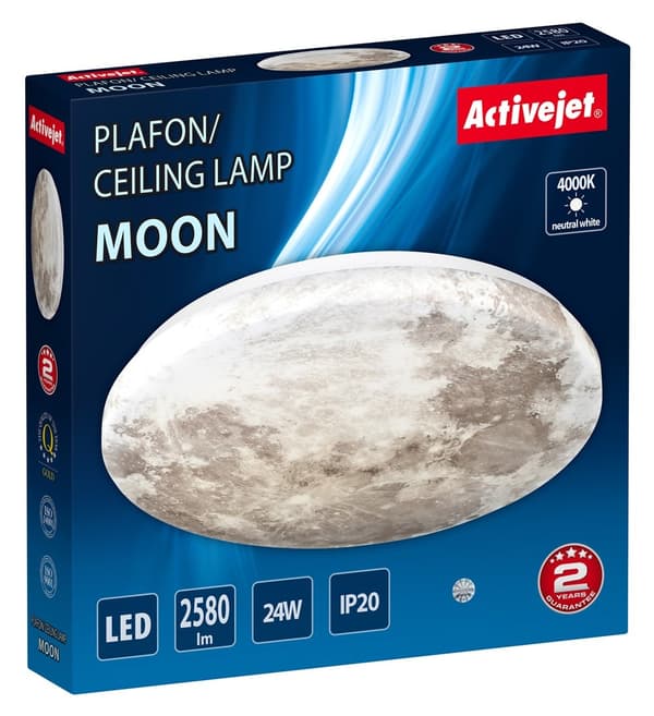 Activejet LED loftlampe AJE-MOON 24W