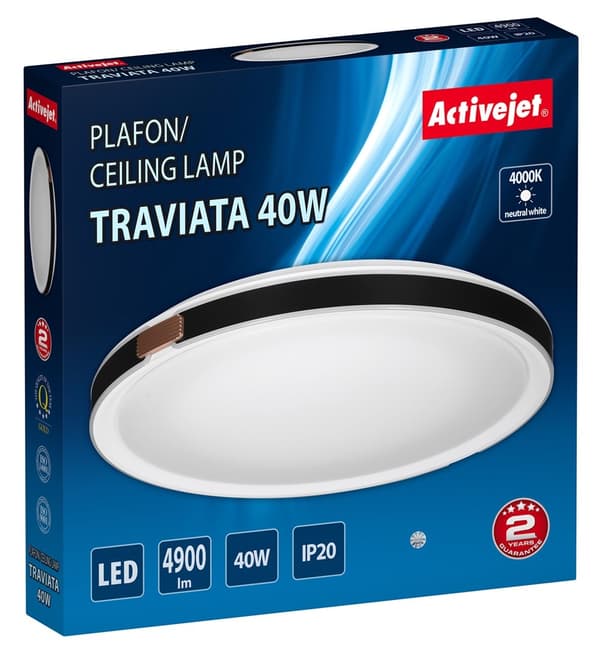 Activejet LED-taklampa AJE-TRAVIATA 40W