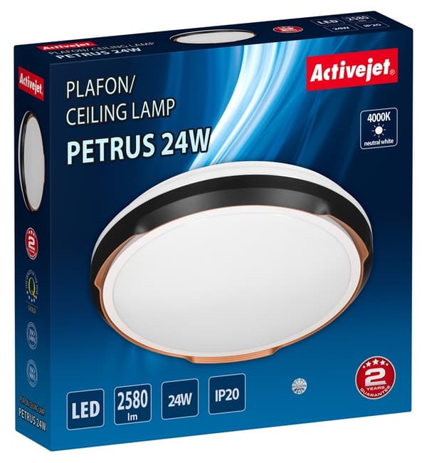 Activejet LED loftlampe AJE-PETRUS 24W