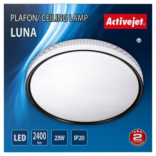 Moderne LED loftslampe Activejet LUNA 23W