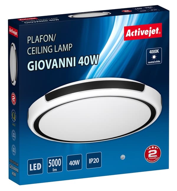 Activejet LED loftslampe AJE-GIOVANNI 40W