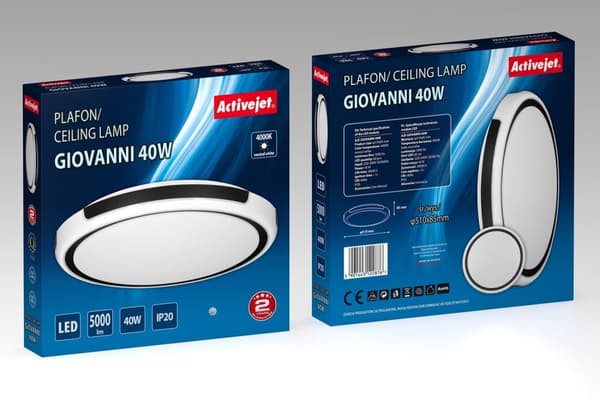 Activejet LED loftslampe AJE-GIOVANNI 40W