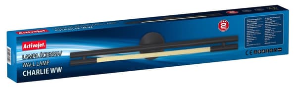 Activejet LED-vägglampa AJE-CHARLIE WW