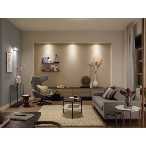 Philips Hue -LED-smartpære, BT, Hvid ambiance, GU10, 4,2 W, 3-pak