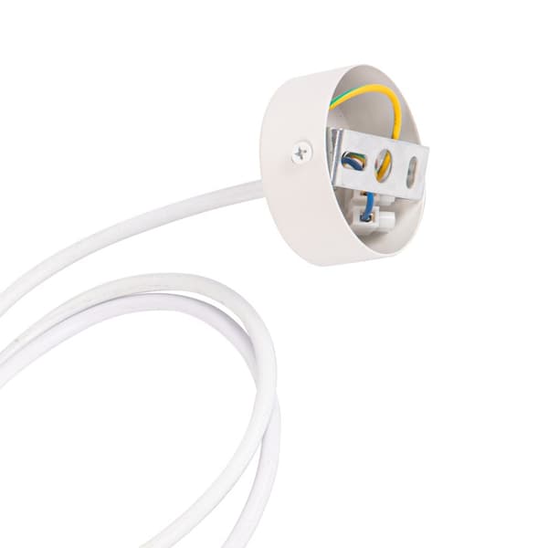 Strømforsyning Suspension Guide Track White 1-Circuit