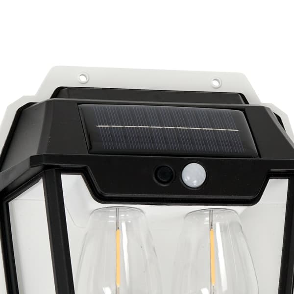 Filo Dubbel Solar Vägglampa 3000K