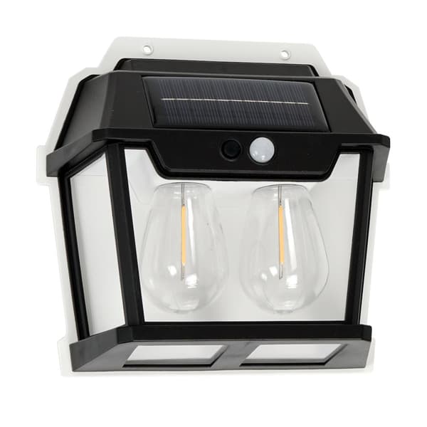 Filo Dubbel Solar Vägglampa 3000K