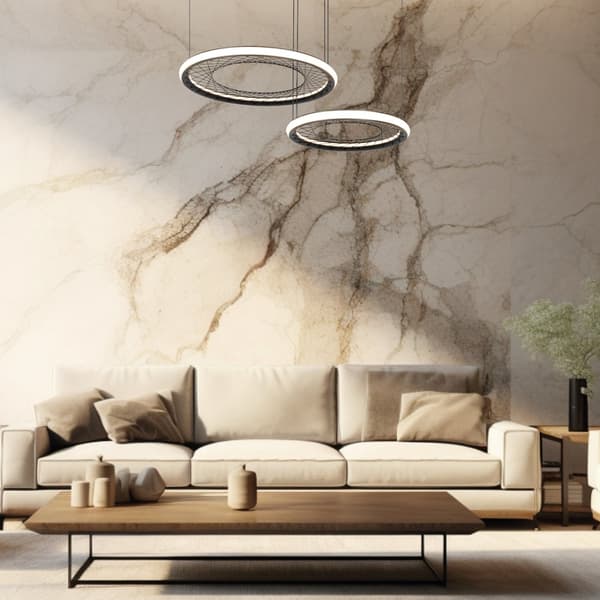 NEST 77W LED pendel 61+41cm