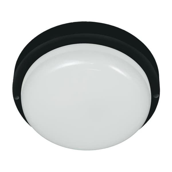 Davo Round Channel Fixture 8W 4000K IP64 Sort