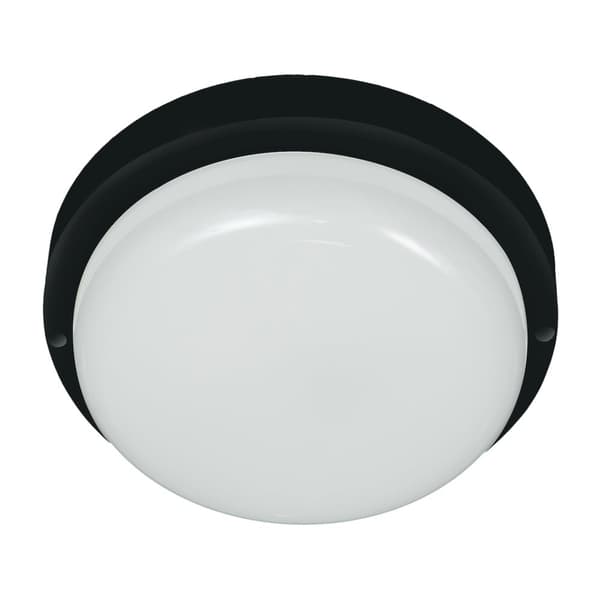 Davo Round Channel Fixture 8W 4000K IP64 Sort